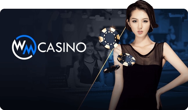 a woman holding a casino card and a casino card