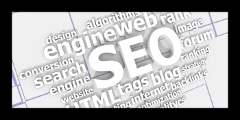 a word cloud of words on a white background