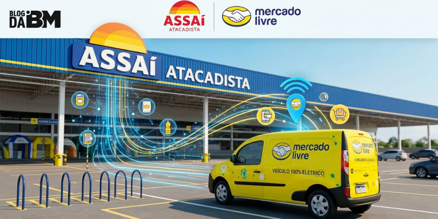 Parceria Assaí e Mercado Livre - Logística e Estratégia Digital