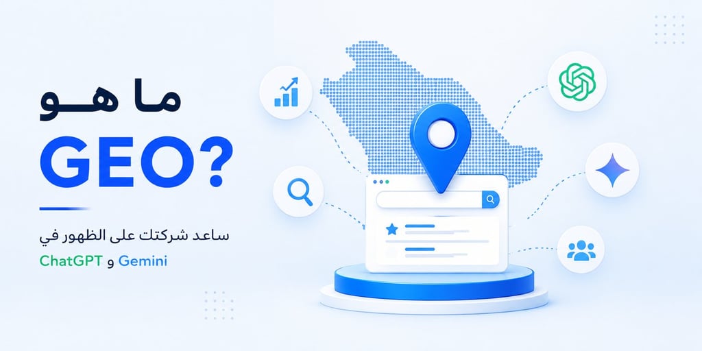 ما هو GEO؟ وكيف يساعد الشركات السعودية على الظهور في ChatGPT وGemini
