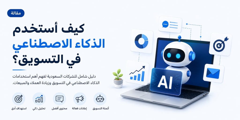 كيف استخدم الذكاء الاصطناعي في التسويق