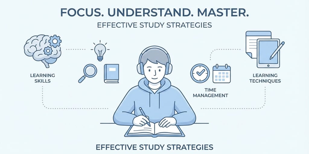 learning skills guide for effective studying