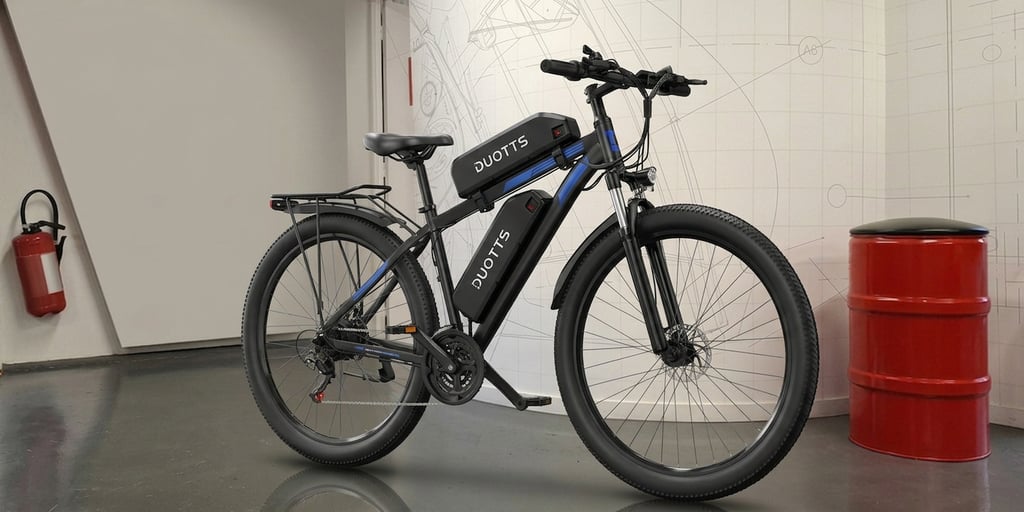 Duotts dual-battery electric bike