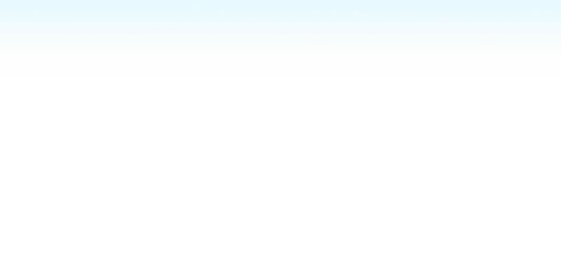 Lichtblauw verloop naar transparant - boven