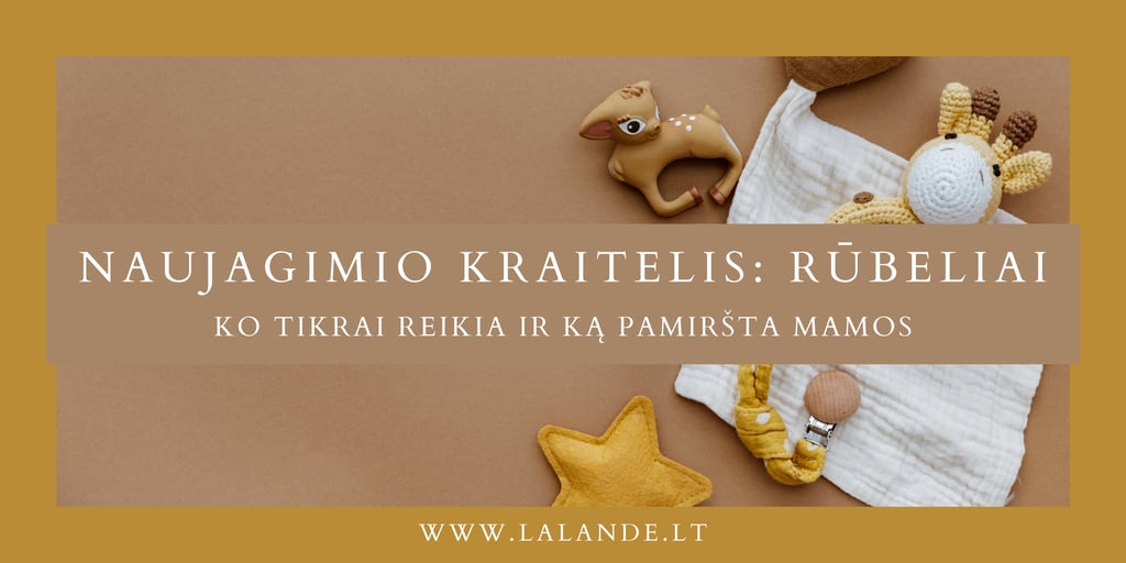 naujagimio kraitelis: rubeliai