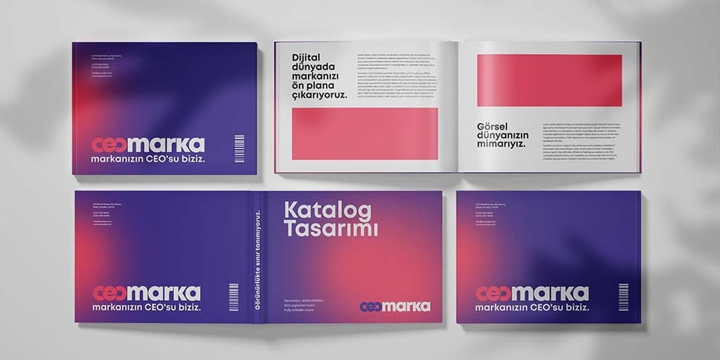 ısparta katalog ve broşür tasarım