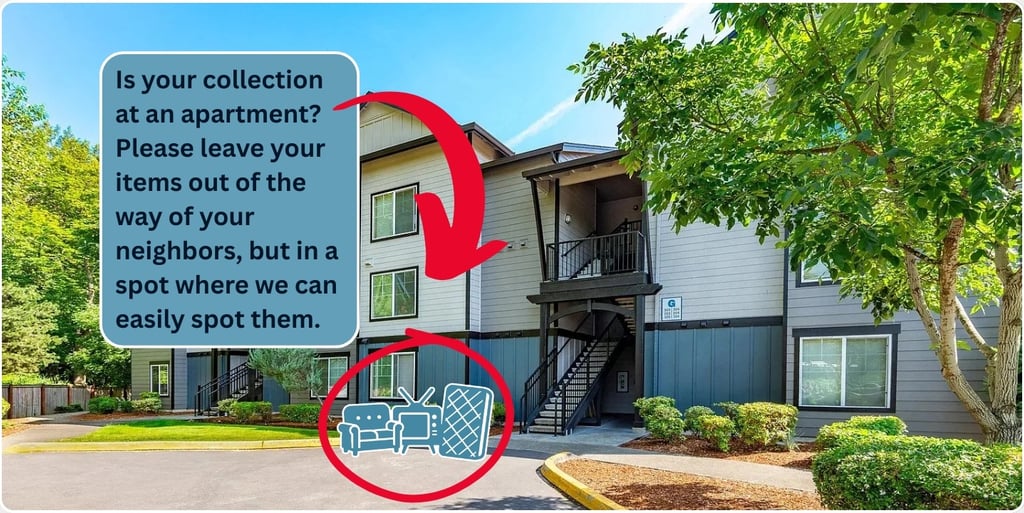 Curbside Junk Collection University Place, Wa.