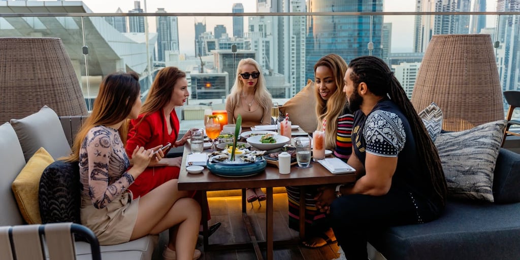 Dubai,  Rooftop Bars with Breathtaking Views