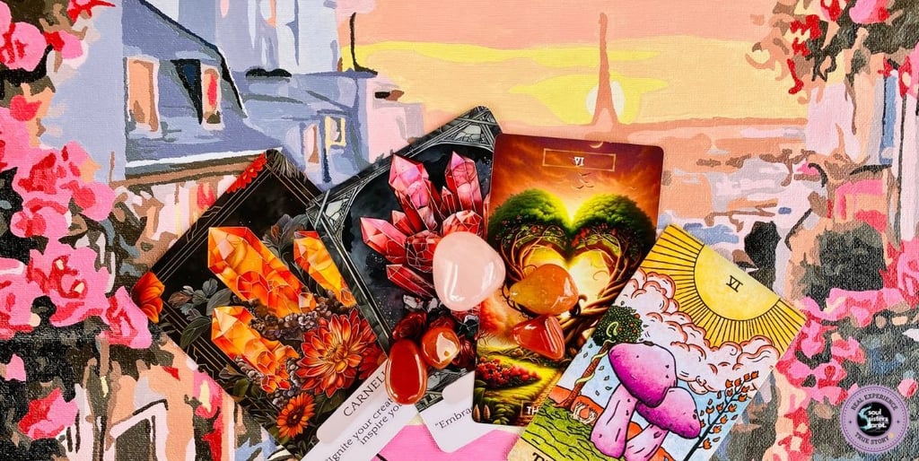 Spiritual symbols of love: colors, animals, tarot cards