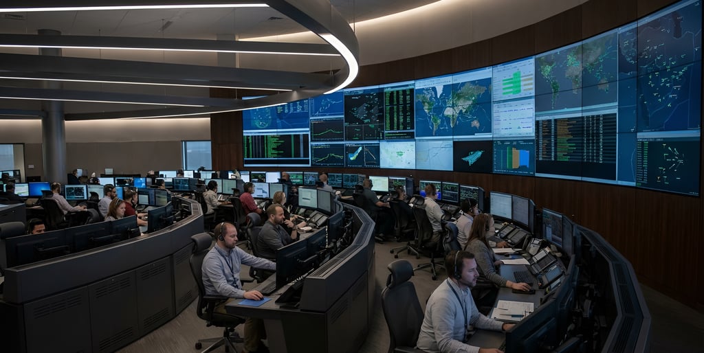 Air Traffic Control center image.