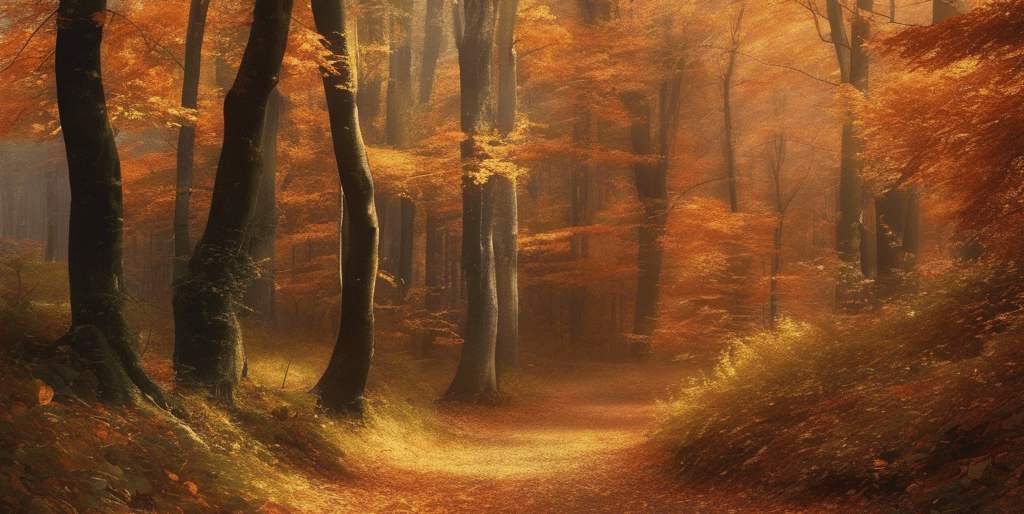 Pasear por bosques en otoño relaja la mente y acrecienta la creatividad