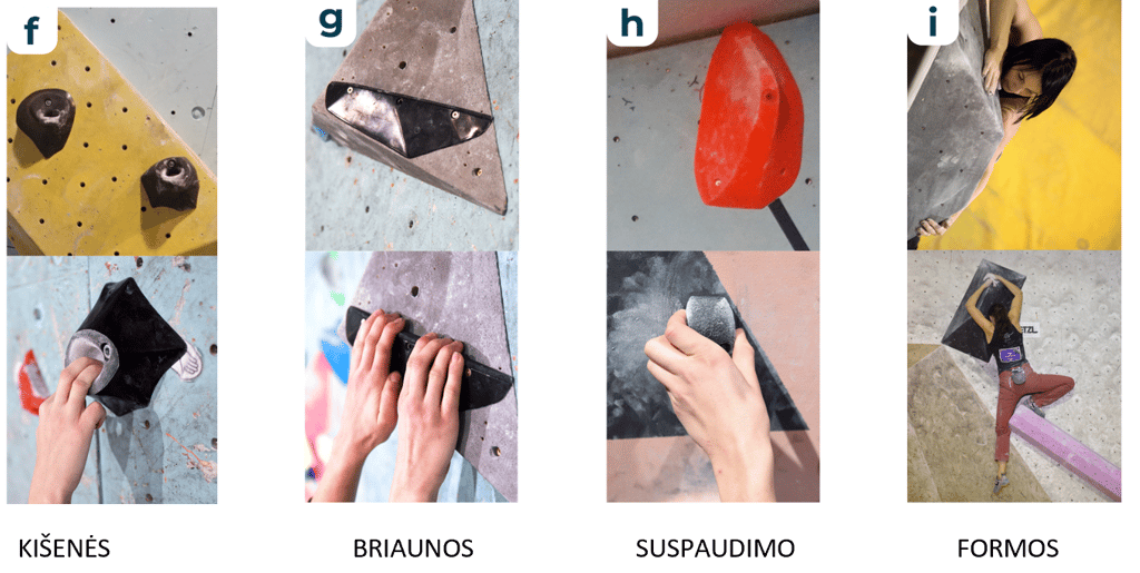 climbing holds