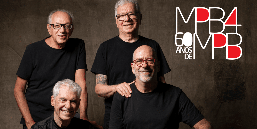 Foto do grupo musical MPB4