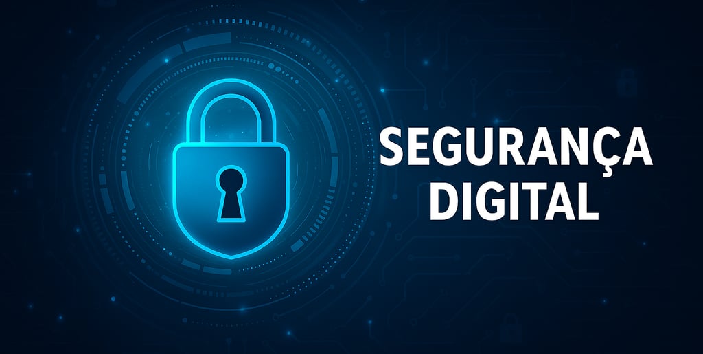 um cadeado com um cadeado fechado e as palavras segurança