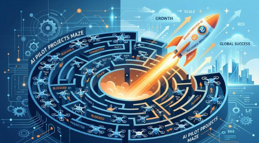 The Real Reason Most AI Transformation Projects Fail (Version A — The Pilot Trap)