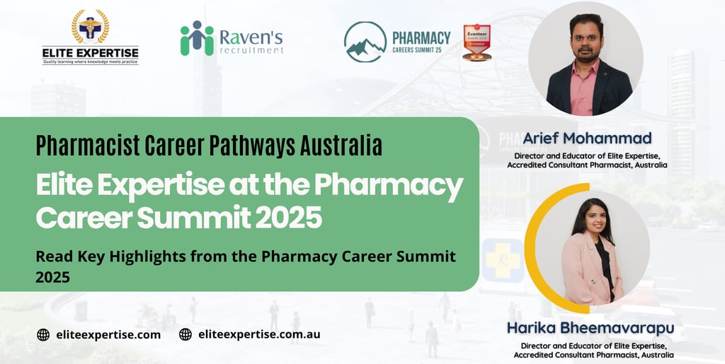 Pharmacist Career Pathways Australia: Elite Expertise at the Pharmacy Career Summit 2025