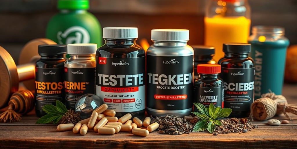 muscle growth testosterone booster