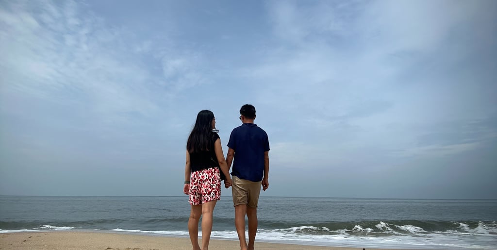 guest of joshua tours at beach