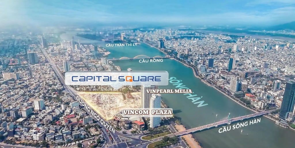 VỊ TRÍ THỰC TẾ DỰ ÁN CAPITAL SQUARE ĐÀ NẴNG