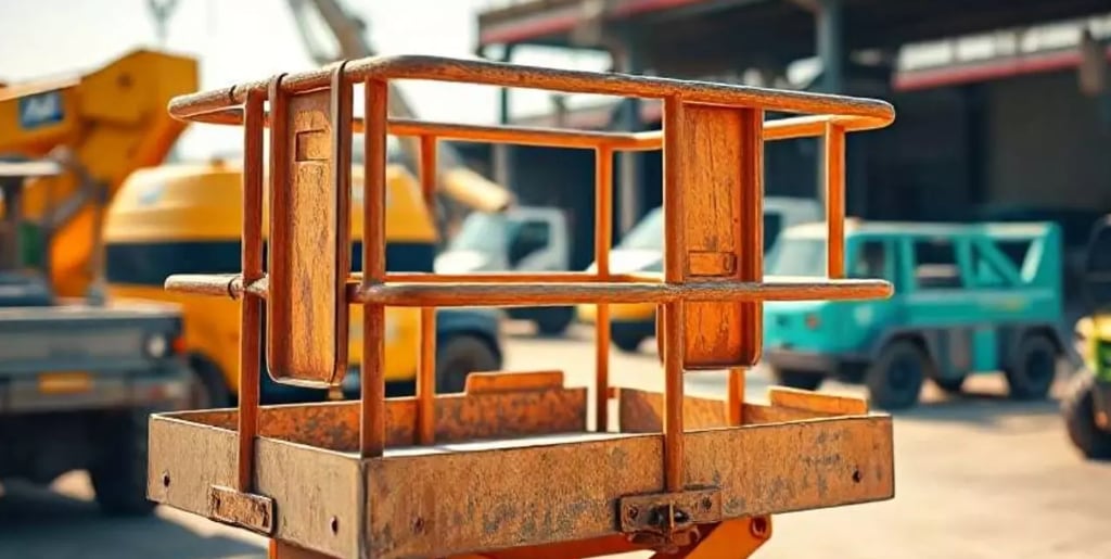 Cesta elevadora de segunda mano