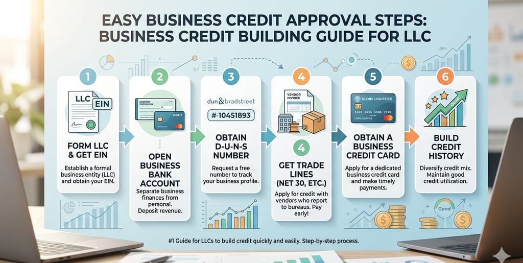 Business Credit Building Guide for LLC Owners