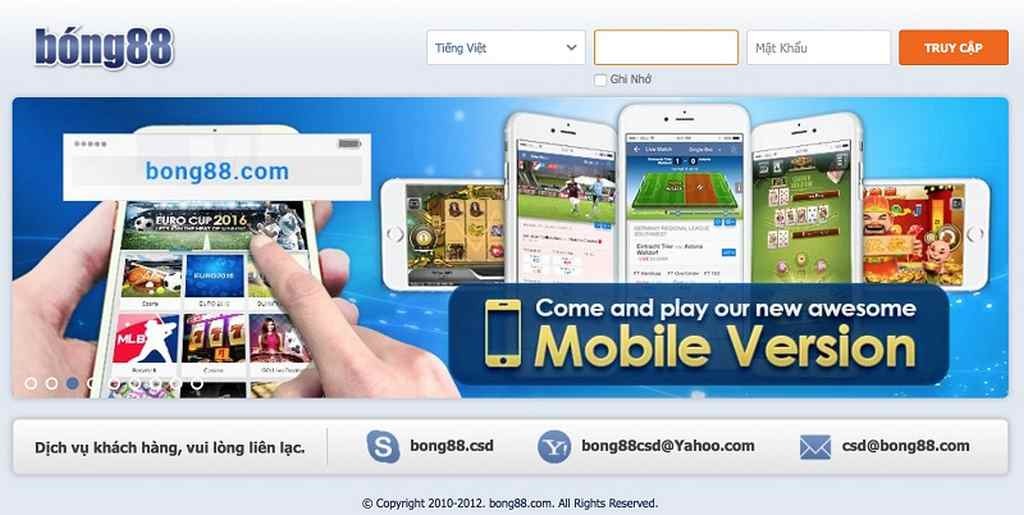 Link vào bong88 không bị chặn