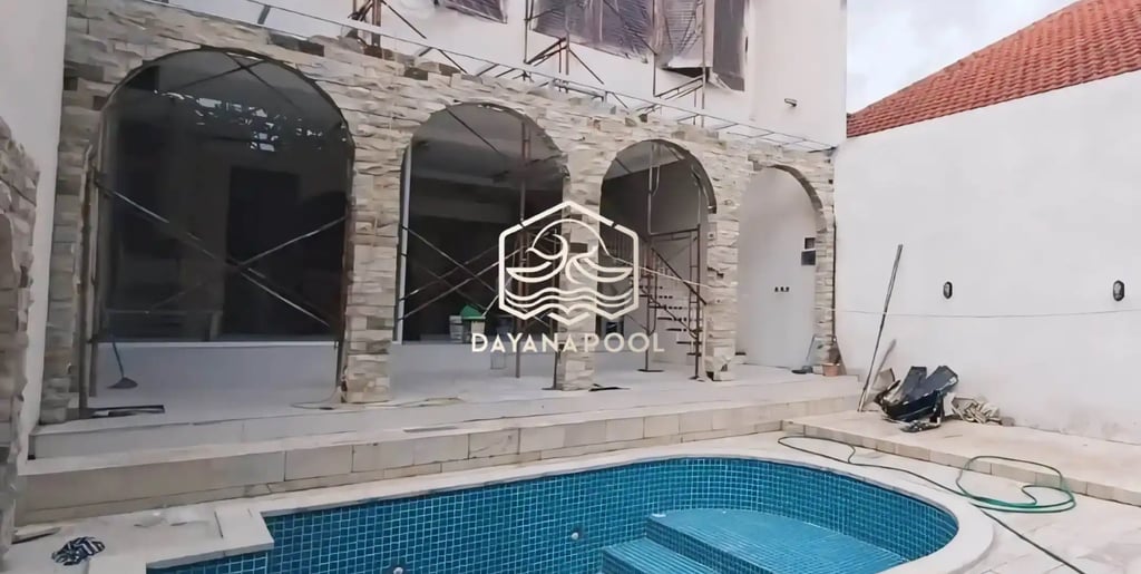 Proses Pembuatan kolam renang di Magelang oleh layanan profesional Dayanapool