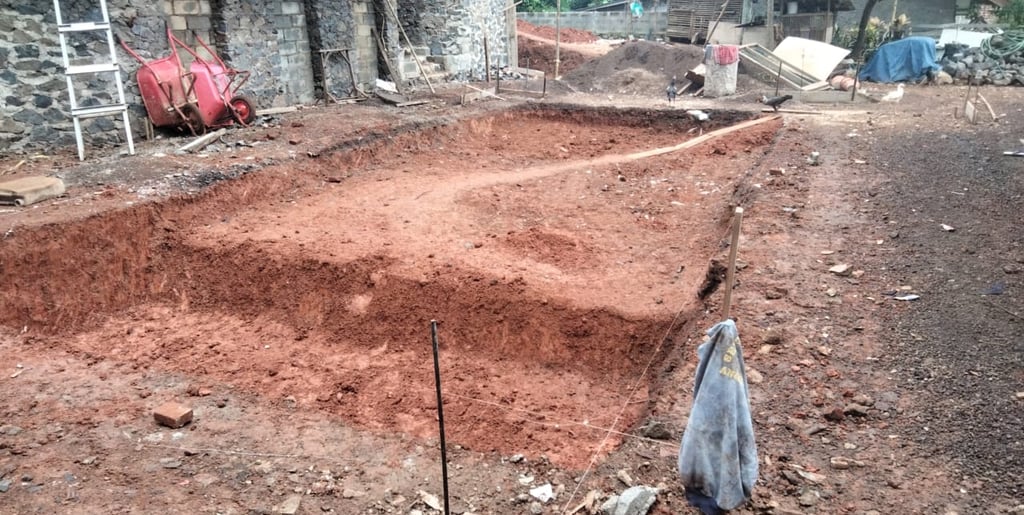 Proses Pembuatan kolam renang di Kota Bandung oleh layanan profesional Dayanapool