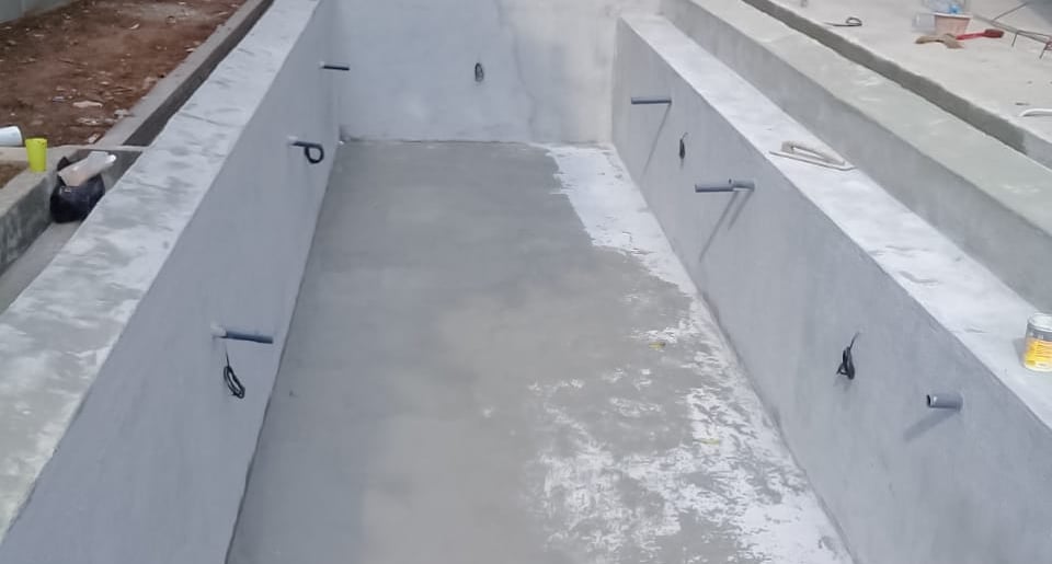 Proses Pembuatan kolam renang di Banjar oleh layanan profesional Dayanapool