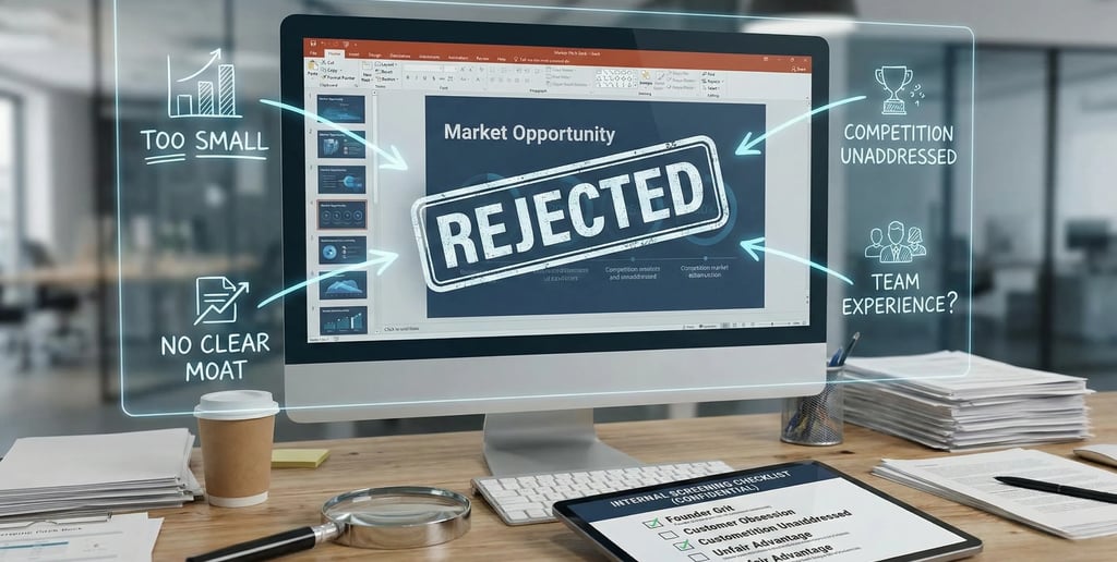 The Hidden Screening Criteria Investors Use in Pitch Decks