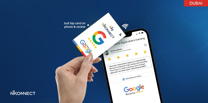 google review card nfc contactless