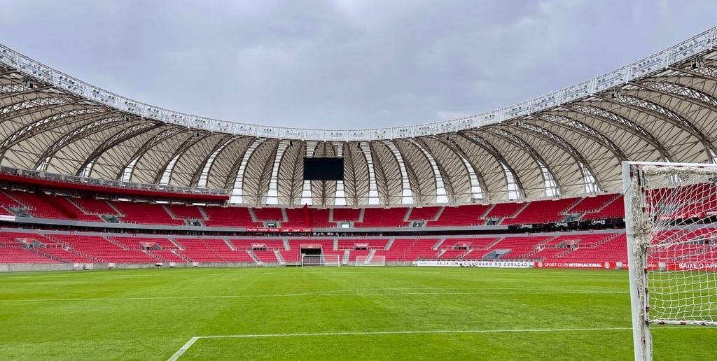 Beira-Rio, estádio do Internacional de Porto Alegre - RS.