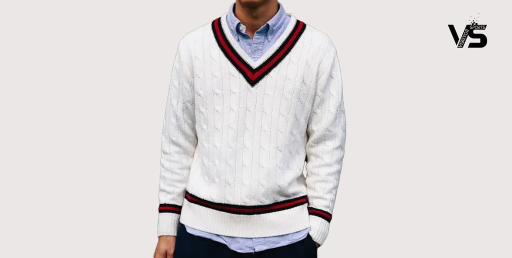 tennis sweater