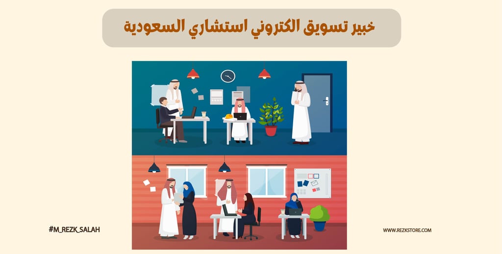 خبير تسويق الكتروني استشاري في السعودية