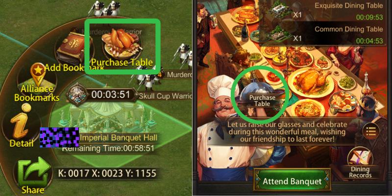Purchase Extra Table of Allliance Banquet