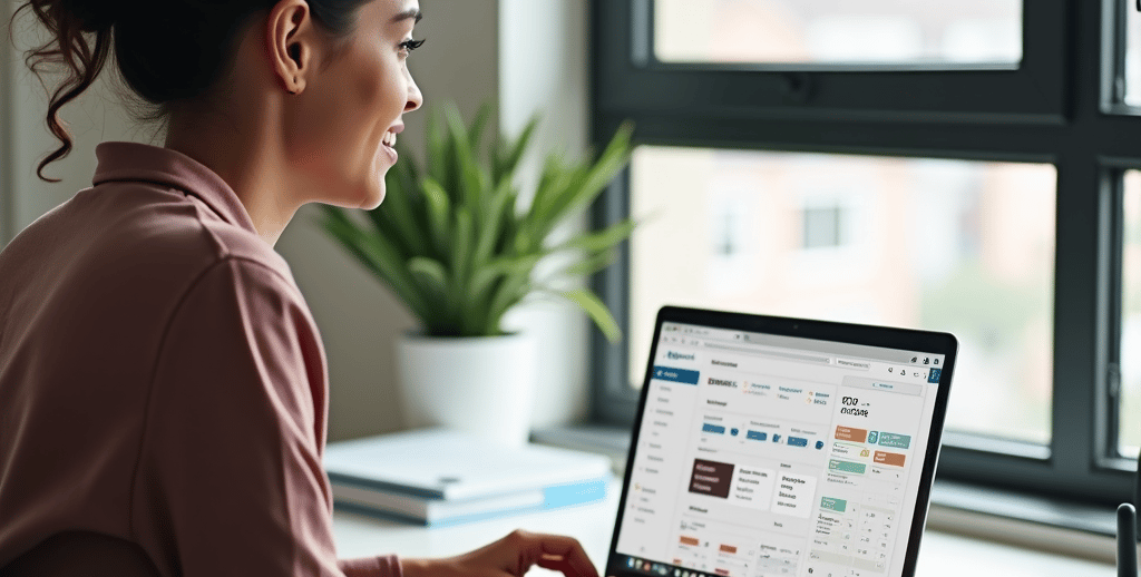 ADHD person empowered by personalized external brain system from Invisible Hours.