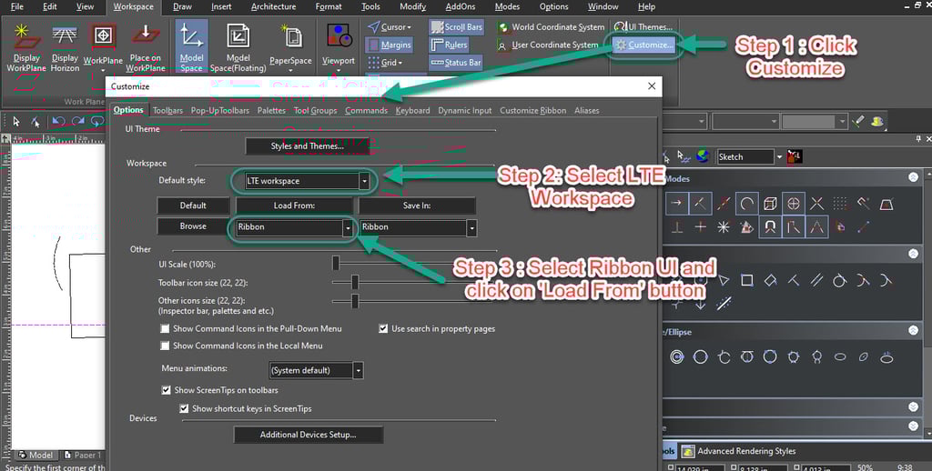 Dynamic Input in xCAD