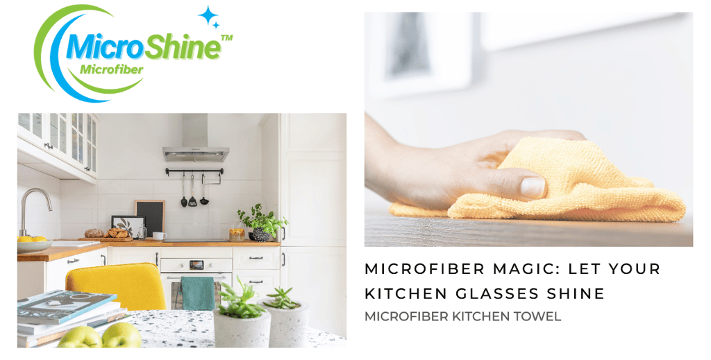 Microfiber Cleaning Cloths for Home & Kitchen