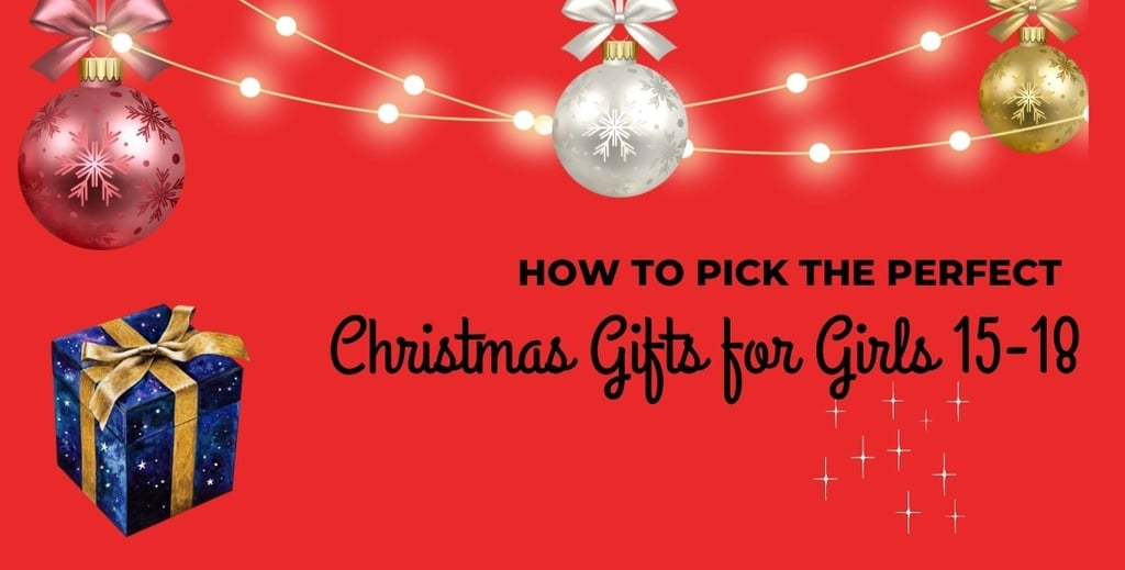 a christmas gift guide for girls
