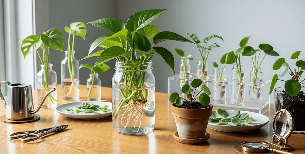 Técnica de como propagar plantas de interior