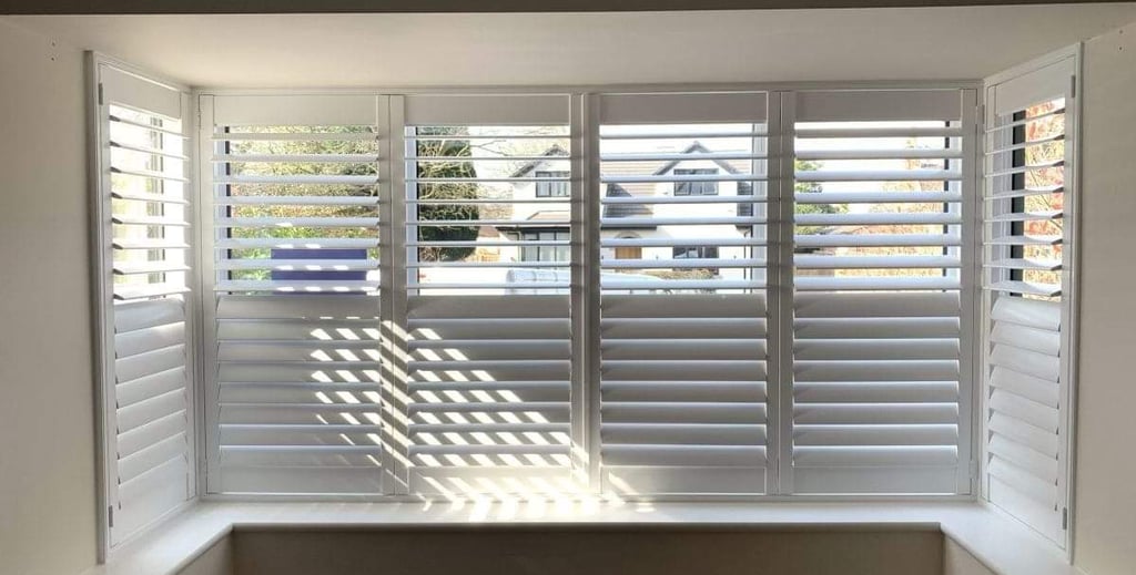 Bay Window Shutters Installation Kingston upon Thames
