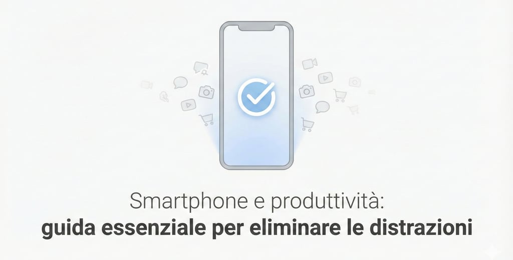 eliminare distrazioni smartphone