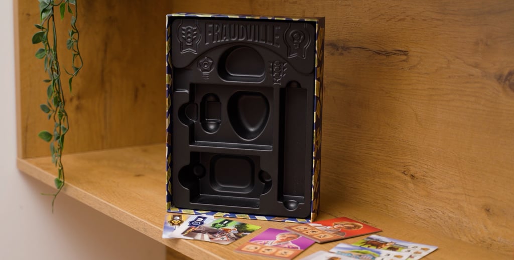 Žaidimo dėžutės vidus