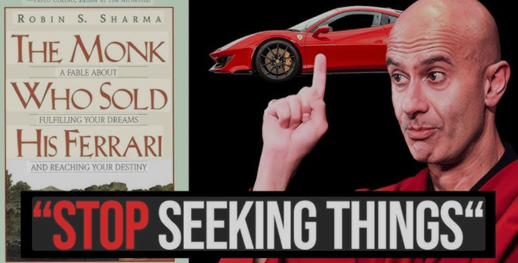 a man with a red shirt and a red car