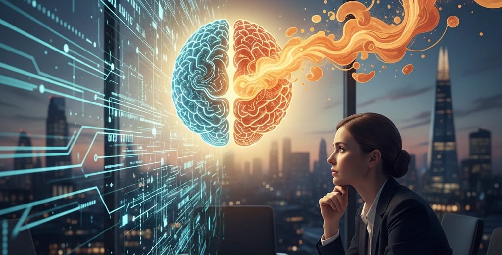 Conceptual illustration of how storytelling biology influences investor decisions and term sheets.