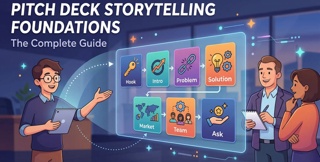 Pitch Deck Storytelling Foundations: The Complete Guide