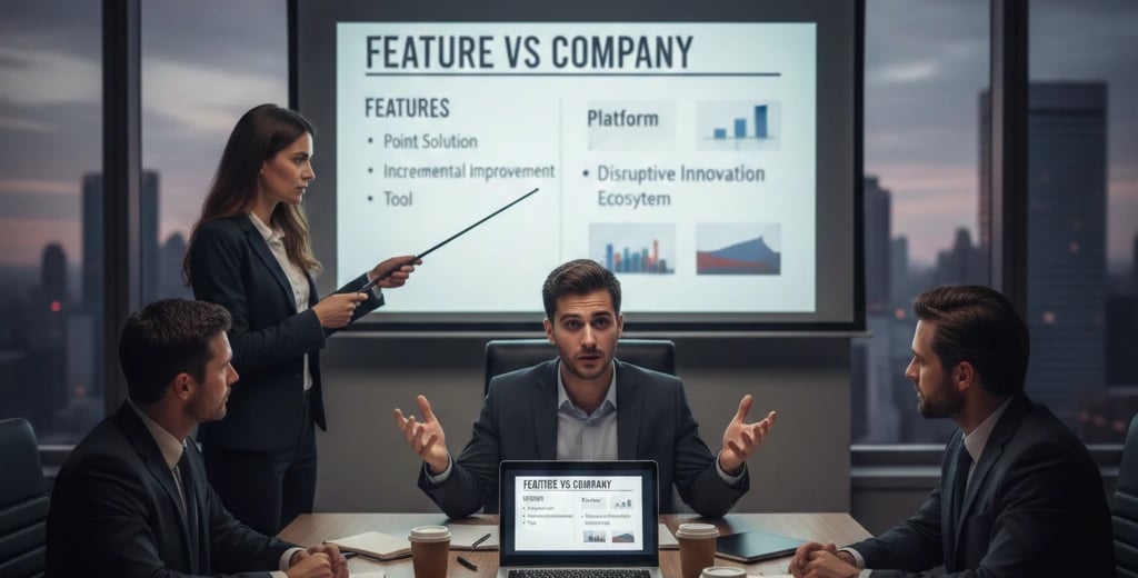 Feature vs Company: How VCs Spot Weak Pitch Deck Solutions