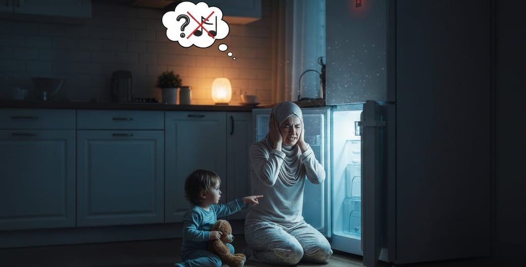 ماذا يعني صوت الثلاجة العالي والمزعج؟