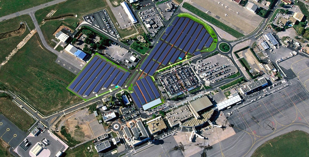 Centrale photovoltaîque AMM Montpellier