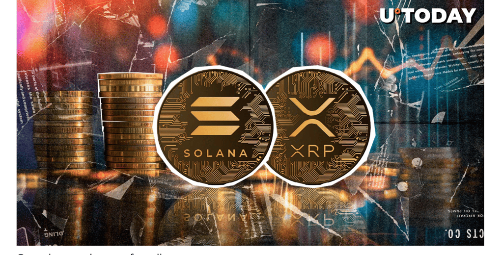 a stack of coins with the words,'xo, and xo,